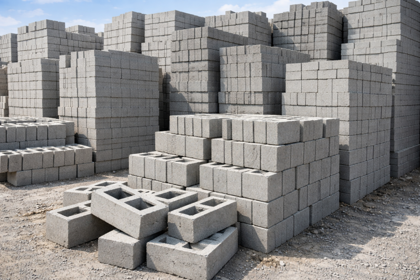 Blocos de concreto e controle tecnológico na fabricação desses artefatos são explicados por Valderci Malagosini Machado.