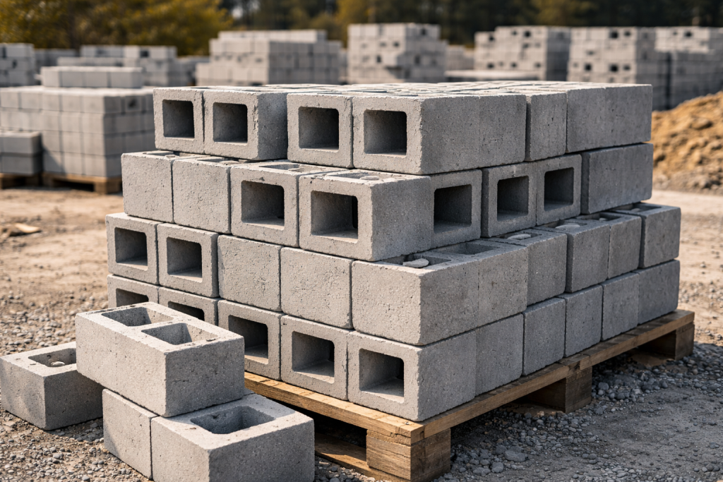 Valderci Malagosini Machado detalha como o controle tecnológico garante a qualidade dos blocos de concreto na fabricação.